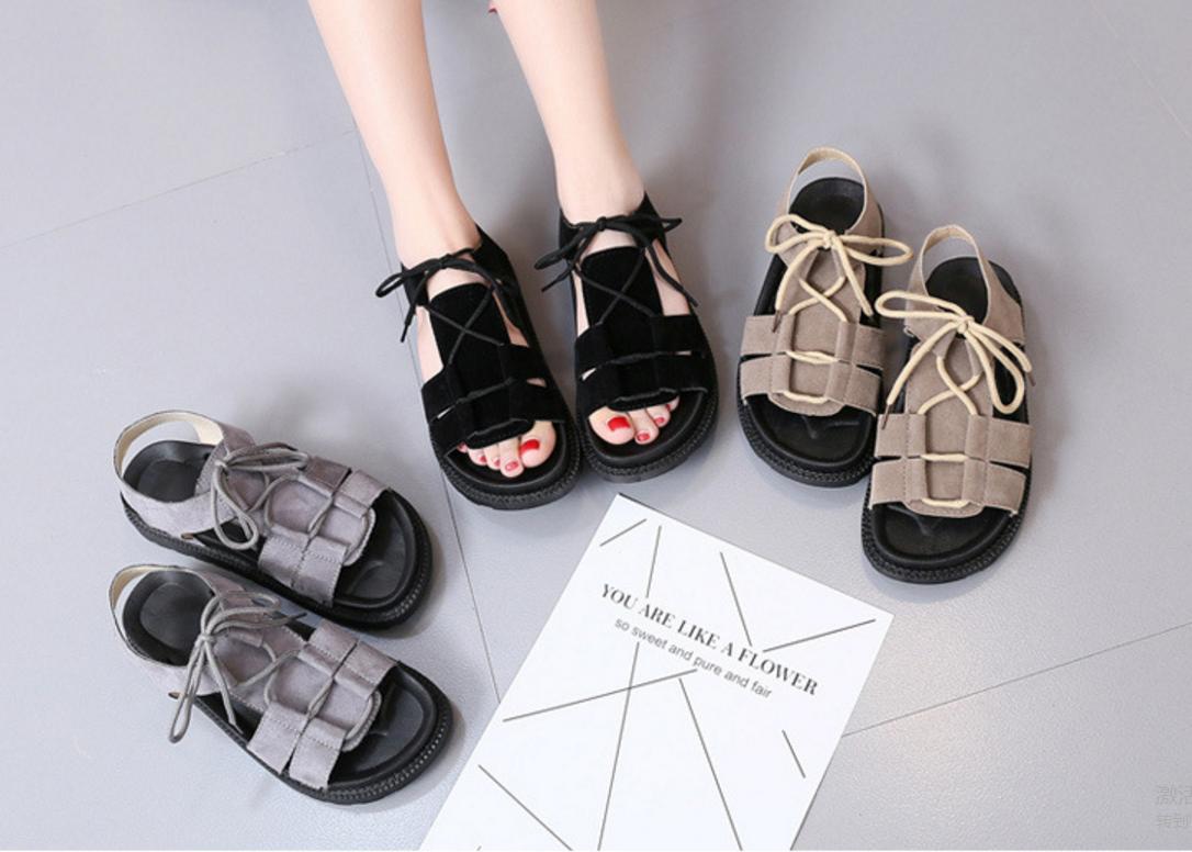 Dép NỮ SANDAL dây thừng 064