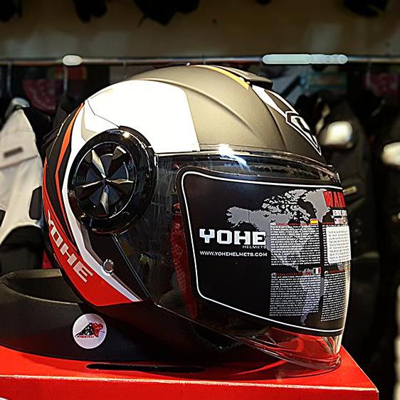 Mũ bảo hiểm 3/4 Yohe 851 - 1 kính