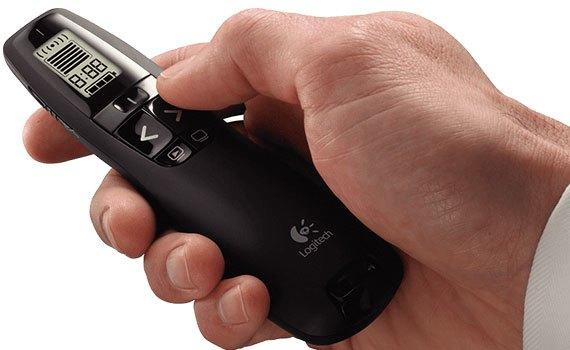 (BH 12T) (BT 12T) Bút trình chiếu logitech R400 cao cấp