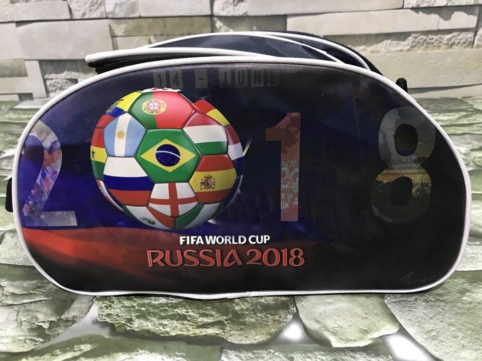 Túi đựng giày thể thao 2 ngăn 3D World Cup