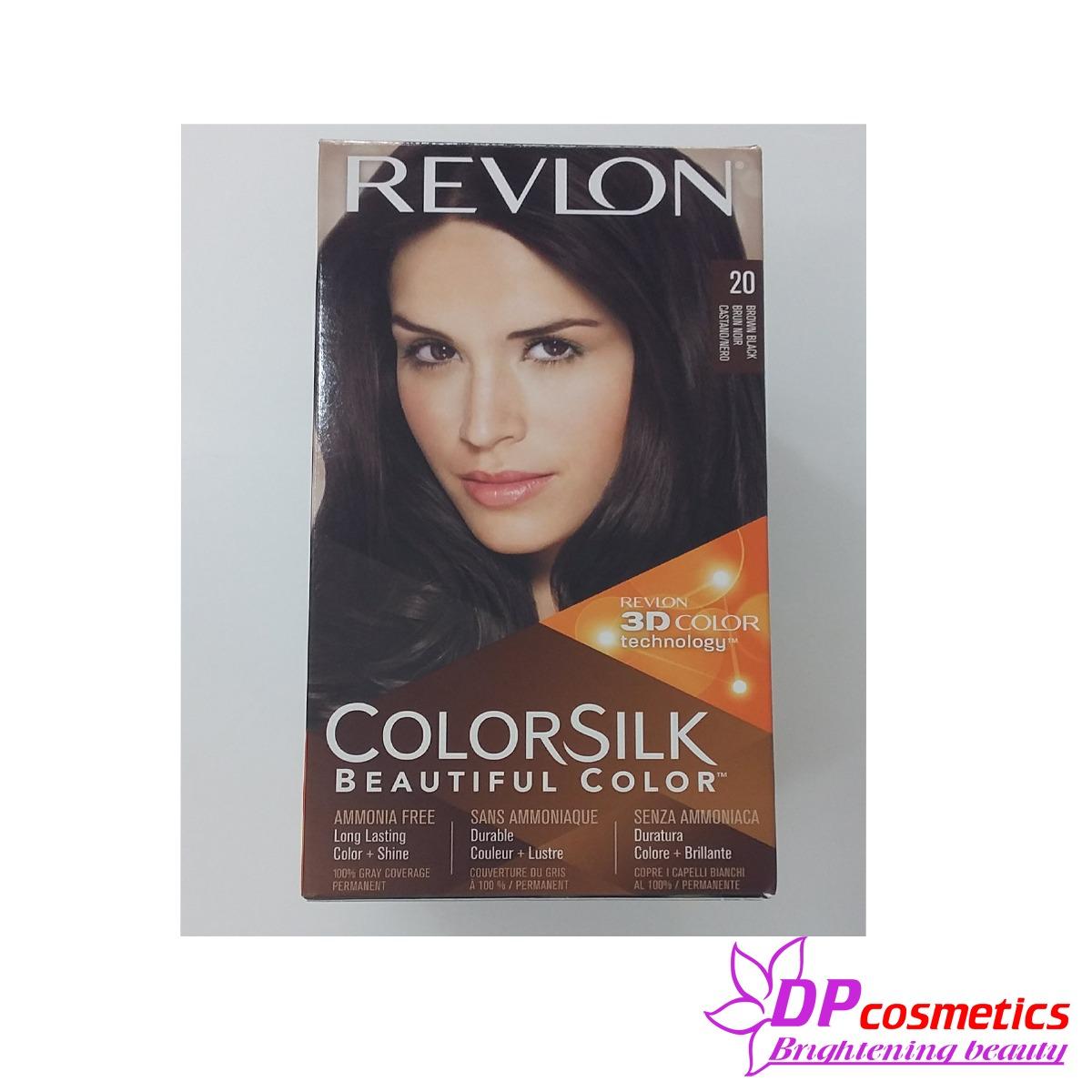 Nhuộm Tóc Revlon Colorsilk 20- Nâu đen