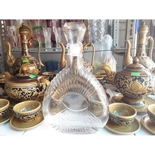 [HCM]Chai thủy tinh đựng ruou XO