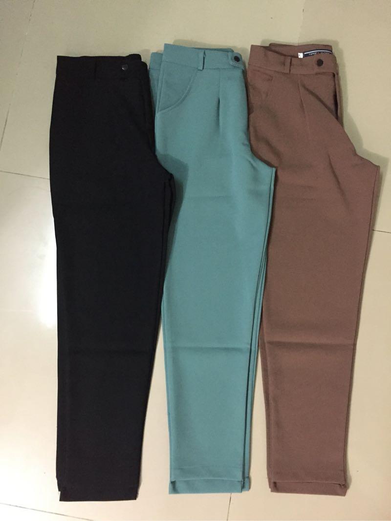 Quần Baggy Gấu Lệch Xanh