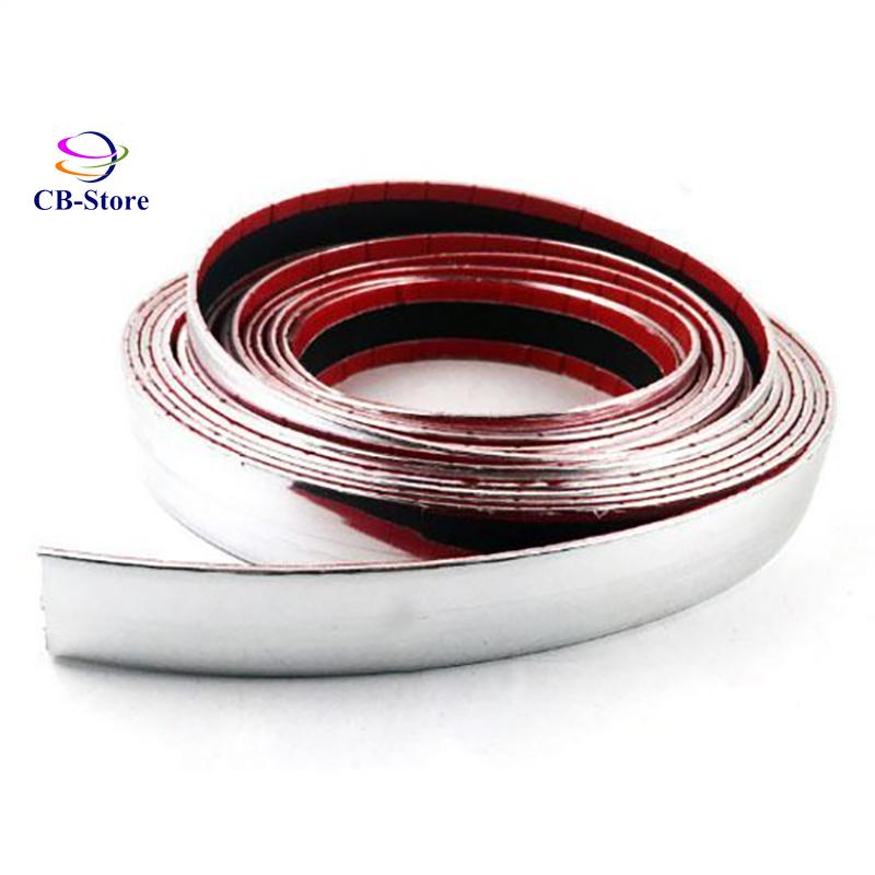 Cuộn nẹp mạ crom trang trí ngoại thất ô tô (10mm dài 12m)