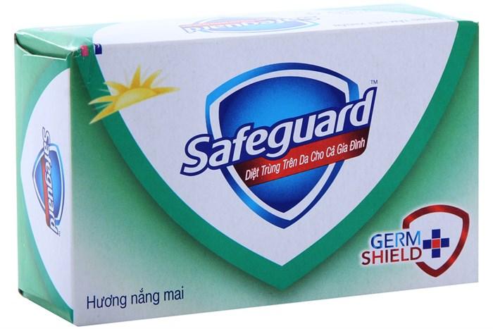 Combo 10 Cục Xà bông cục Safeguard hương Nắng mai hộp 135g Lá