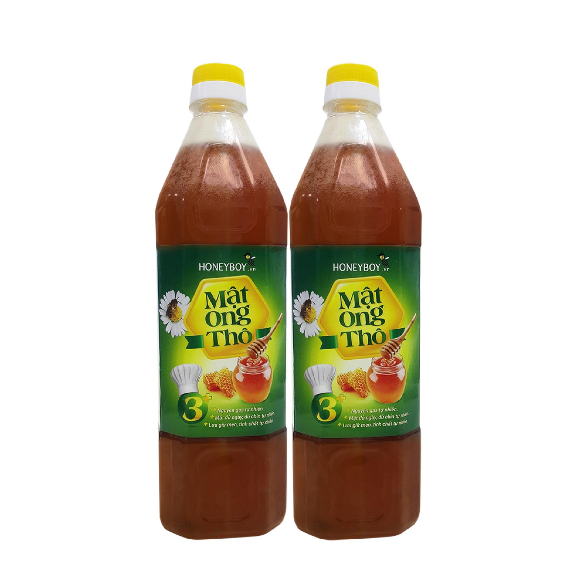 Bộ 2 Mật ong Thô HONEYBOY 1000ml
