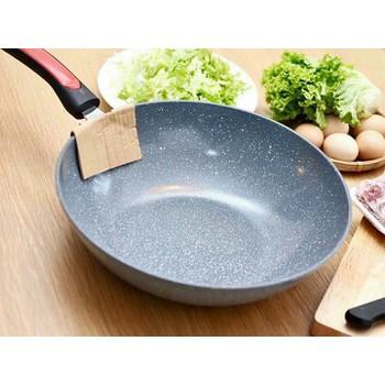 Chảo Chống Dính Ceramic Vân Đá Đáy Từ 32cm