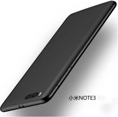 op lưng dẻo Silicon TPU đen cao cấp Xiaomi Mi note 3
