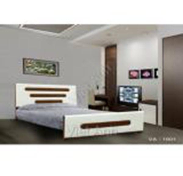 Giường  sắt hộp kiểu gỗ