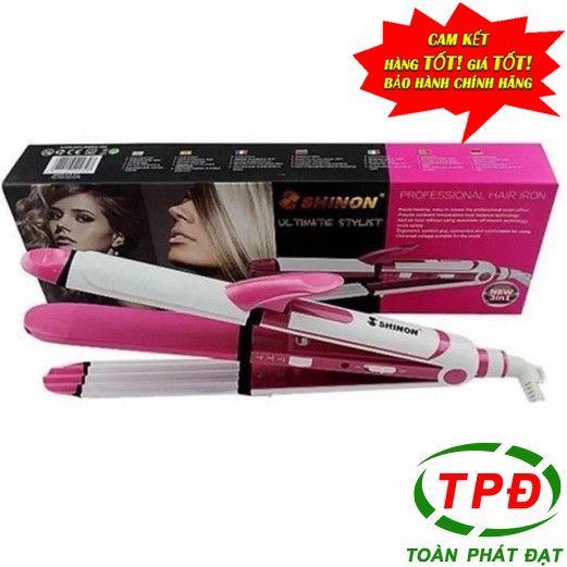 Máy Uốn Tóc 3 Trong 1 Nova 8088 Máy Duỗi Tóc Kẹp Bấm Phòng Tóc Máy Uốn Lọn Tóc Nova 8088