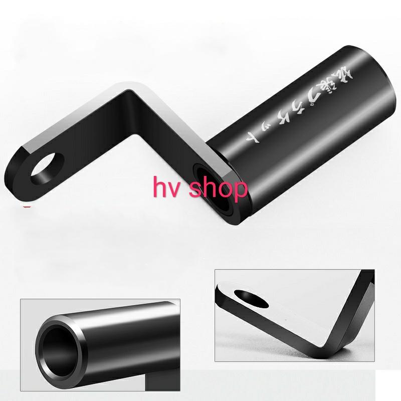 Giá gắn chân gương lắp đèn trợ sáng-camera hành trình hoặc kẹp điện thoại ( độ xe - đồ phượt )
