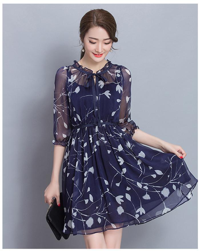Đầm xòe hoa balan cao cấp beyeu1688 - by3193