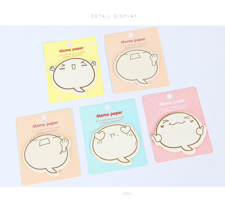 Giấy note Memo Paper Hình Thú Dễ Thương