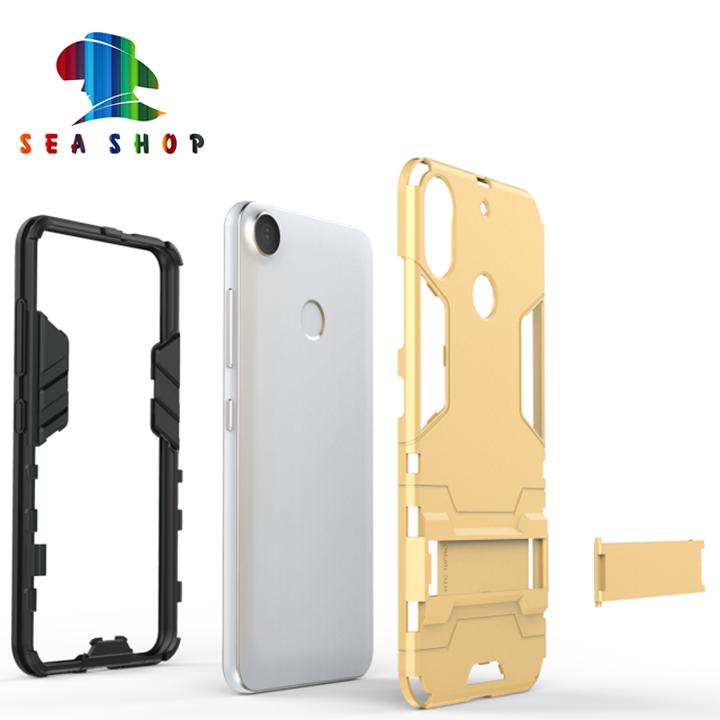 Ốp lưng HTC Desire 10 Pro iRon man chống sốc (đen)