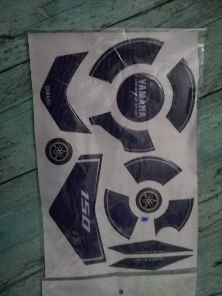 bộ tem decal dán lốc máy xe exciter 150