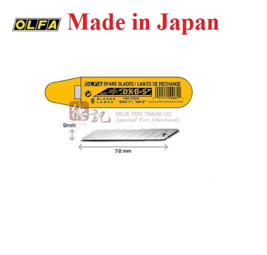 Lưỡi dao 30 độ OLFA DKB-5 (1 hộp/10 túi 5 lưỡi)
