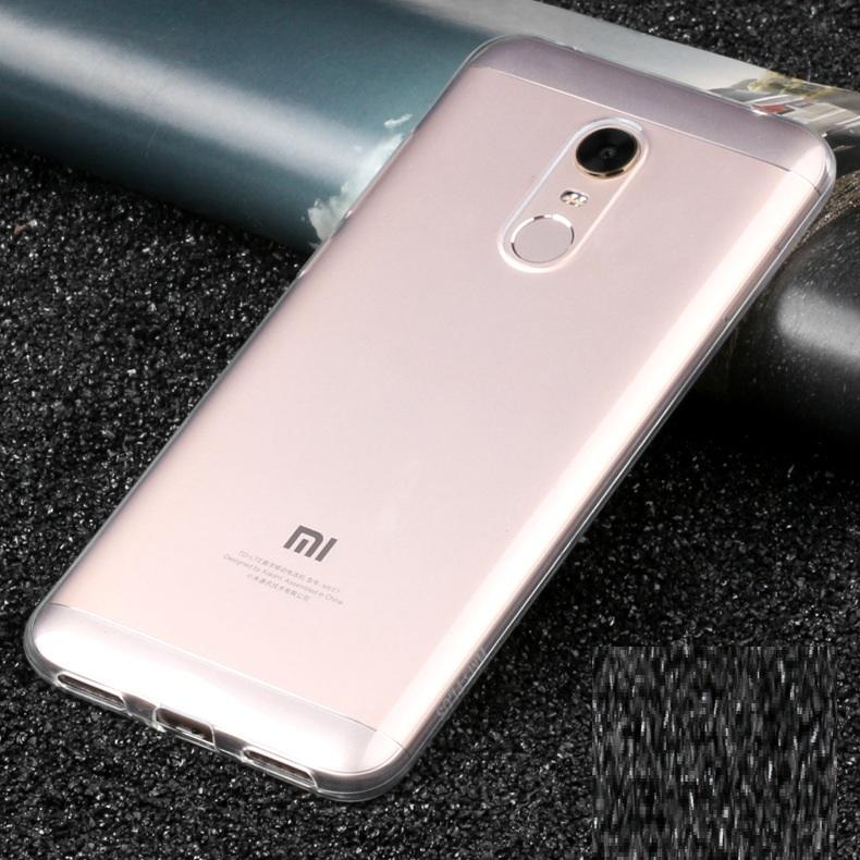 Ốp Lưng Silicon Trong Suốt Cho Xiaomi Redmi 5 Plus