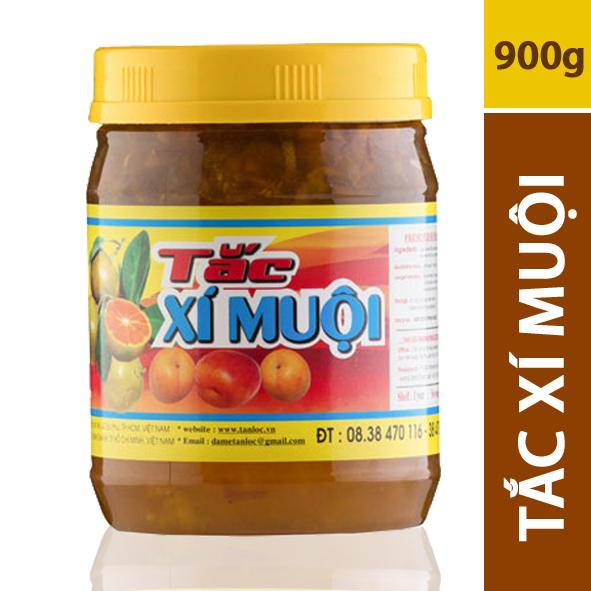 Tắc xí muội Tấn Lộc hũ 900G