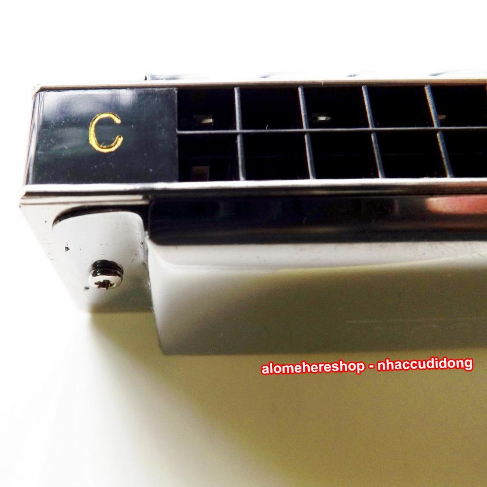 Kèn harmonica Tremolo Swan Senior key C (Bạc)