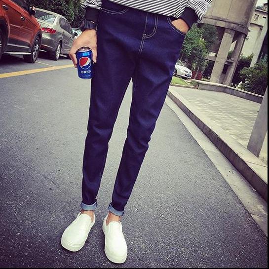 [HCM]Quần Jean Nam Xanh Trơn