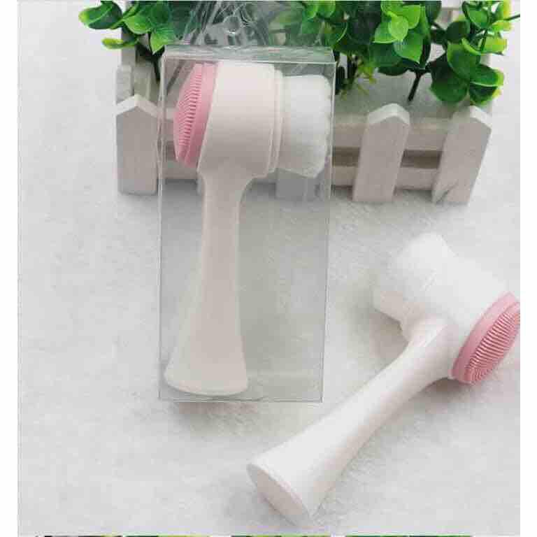 Cọ rửa mặt 02 đầu