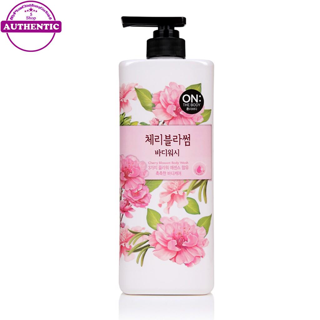 SỮA TẮM ON THE BODY CHERRY BLOSSOM HÀN QUỐC
