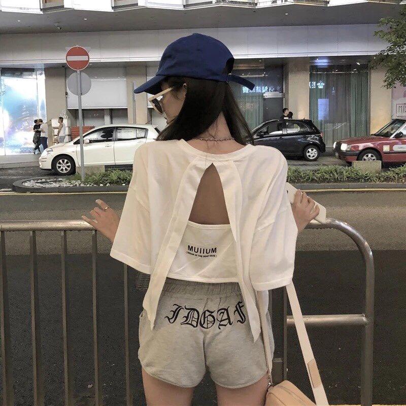 [HCM]ÁO THUN NỮ LÓT NGANG LƯNG A0045 SIÊU HOT