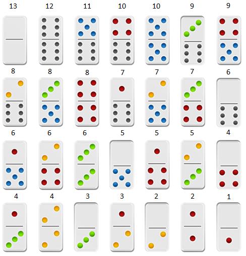 Cờ Domino Loại Lớn ( Domino Ngà Cao Cấp ) + TẶNG Hộp Đựng