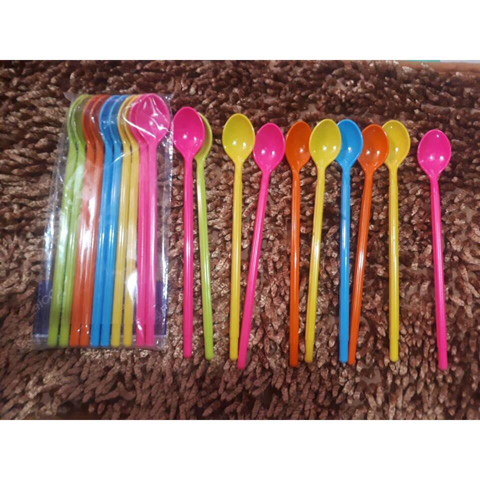 Combo 3 Muỗng màu/ thìa khuấy slime
