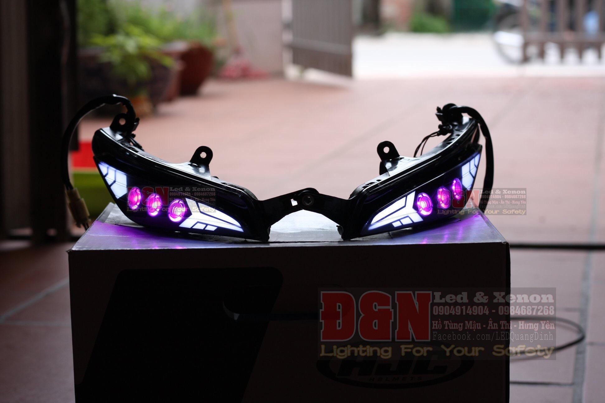 Led Audi Arrow cho Exciter 135