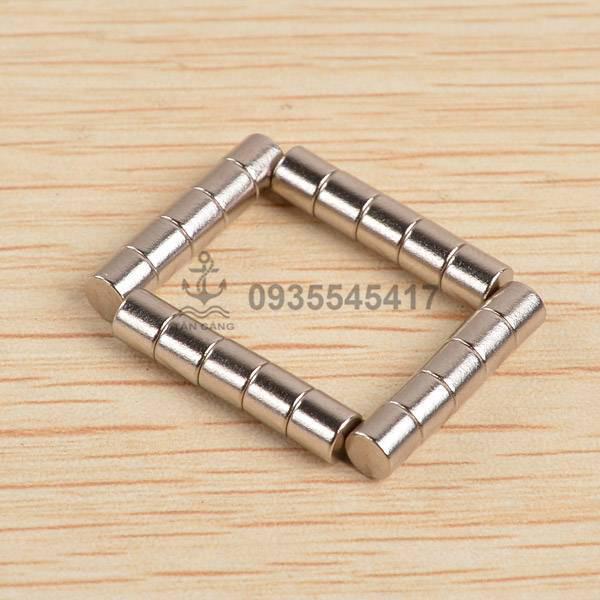 combo 10 Nam châm tròn 6x5 mm