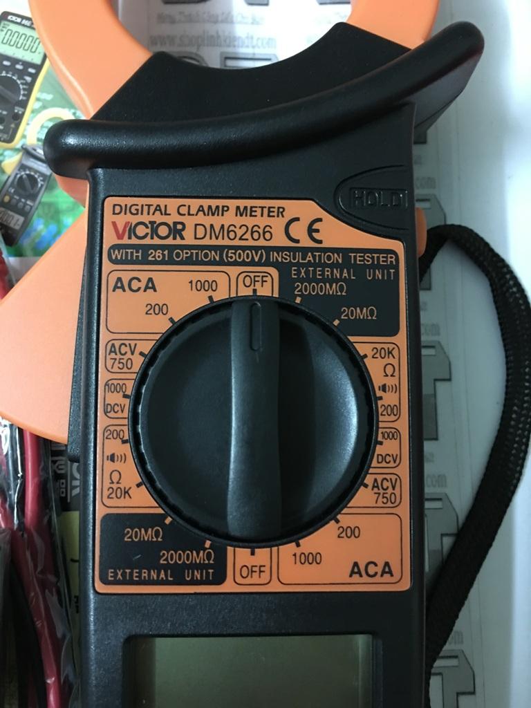 Ampe kìm vạn năng kĩ thuật số Victor DM6266