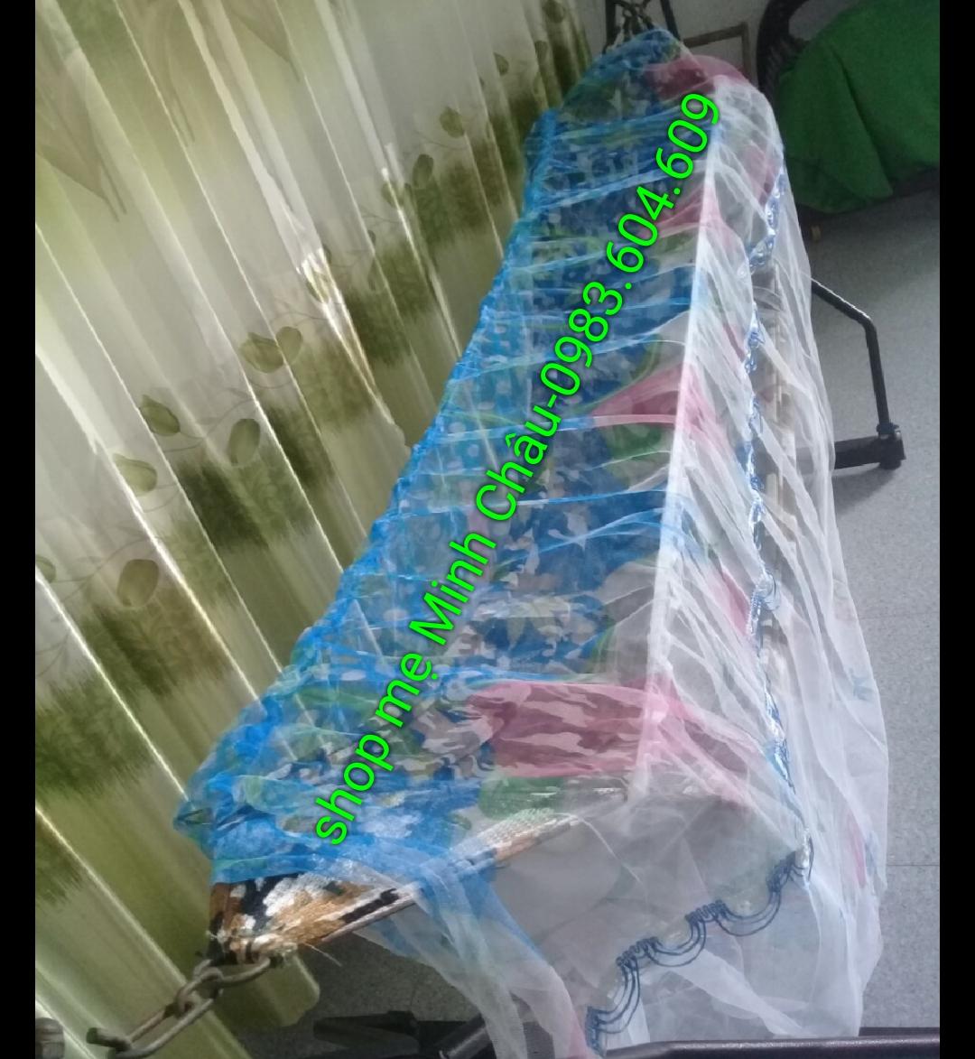 Mùng/ màn ngũ võng cho bé (Mùng RỘNG, THOÁNG to loại 1)