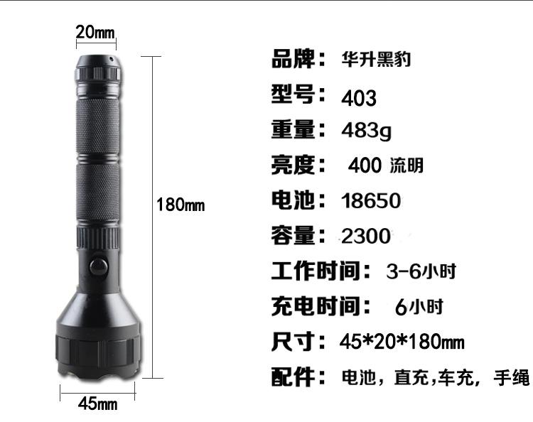 Đèn pin siêu sáng Wasing WFL-403 - Hàng nhập khẩu