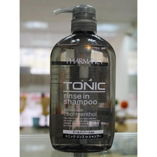 Dầu gội xả Tonic Rinse In Shampoo Pharmaact 600ml (Nội địa Nhật)