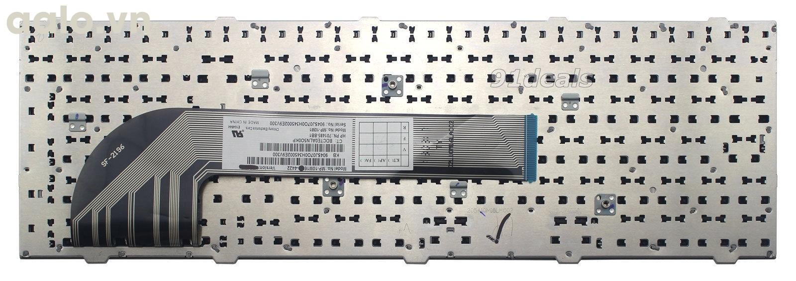 Bàn phím laptop hp 4540s 4545s uk keyboard with frame- keyboard hp
