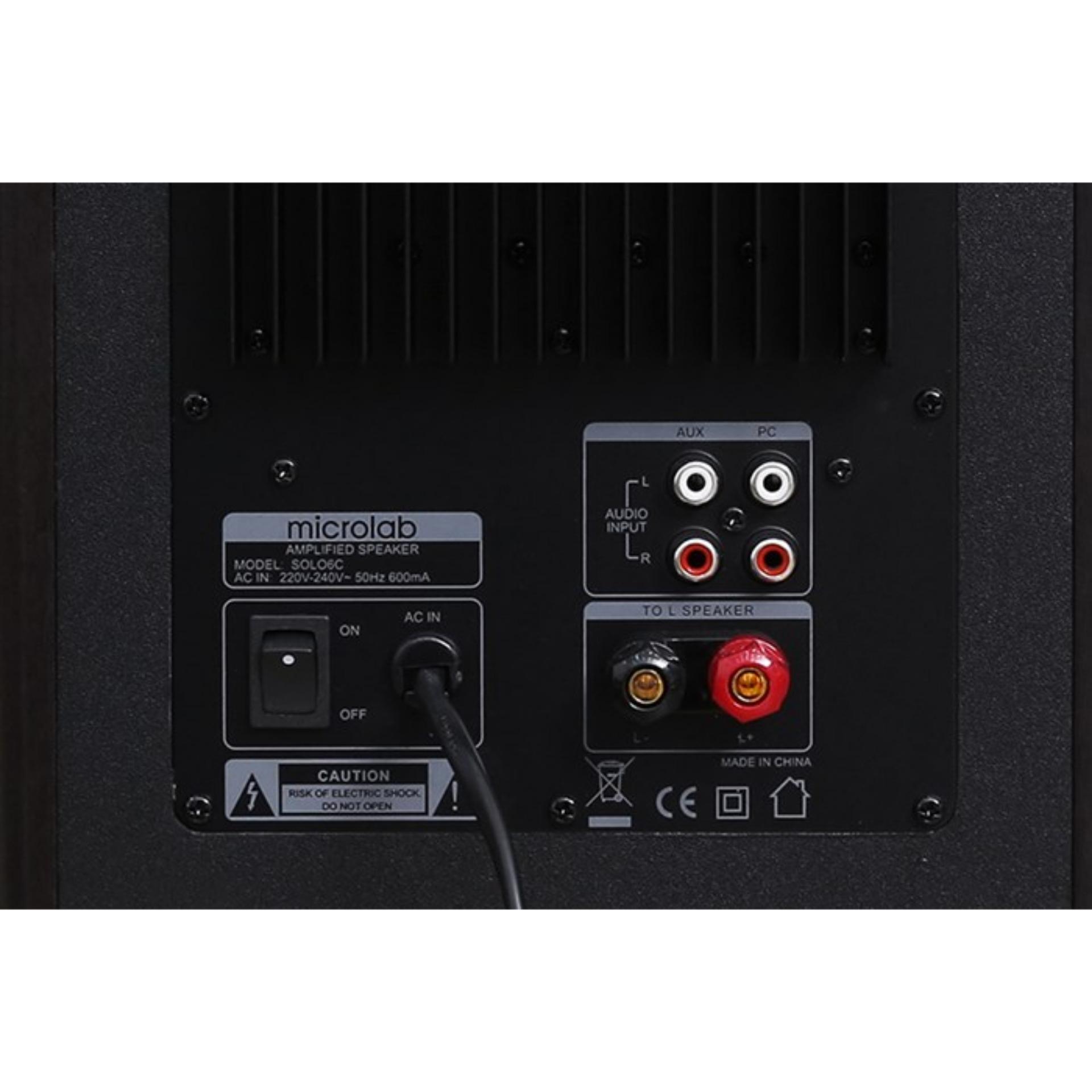 Loa Vi Tính Microlab SOLO 6C/2.1 (Đen)