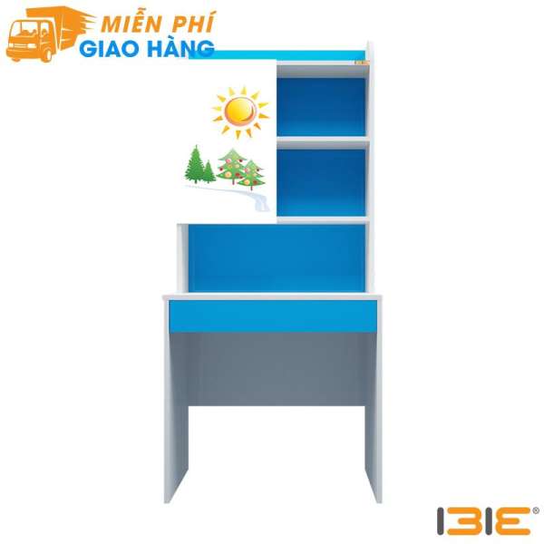 Bàn học có giá sách hình Lâu đài 80cm