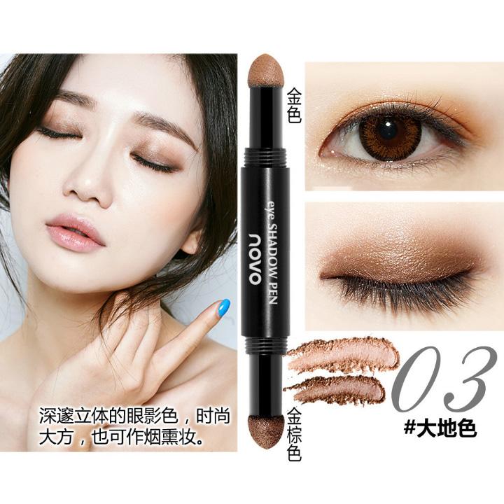 Phấn mắt 2 đầu NOVO