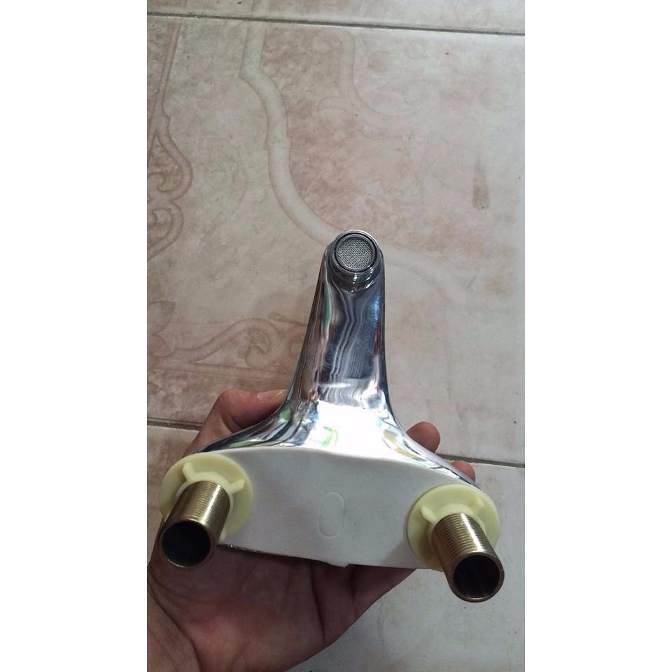 Vòi chậu rửa mặt 2 chân nóng lạnh