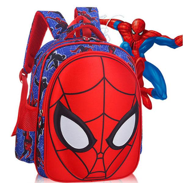 Ba lô người nhện Spider Man thiết kế 2 ngăn rộng rãi, tiện dụng cho bé
