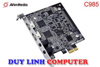 Card PCI-Ex1 ghi hình nội soi, siêu âm Avermedia C985 GL510E Capture HDMI thumbnail