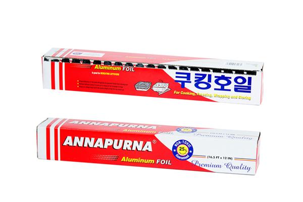 Cuộn giấy bạc nướng ANNAPURNA - Kích thước 30cm x 5 mét