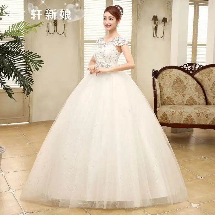 Qidi Wedding Dress Bride Wedding Dress 2019 New Style Maternity