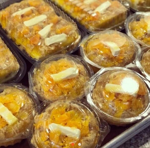 BỘ 100 HỘP NHỰA TRÒN ĐỰNG BÁNH BÔNG LAN  HH125