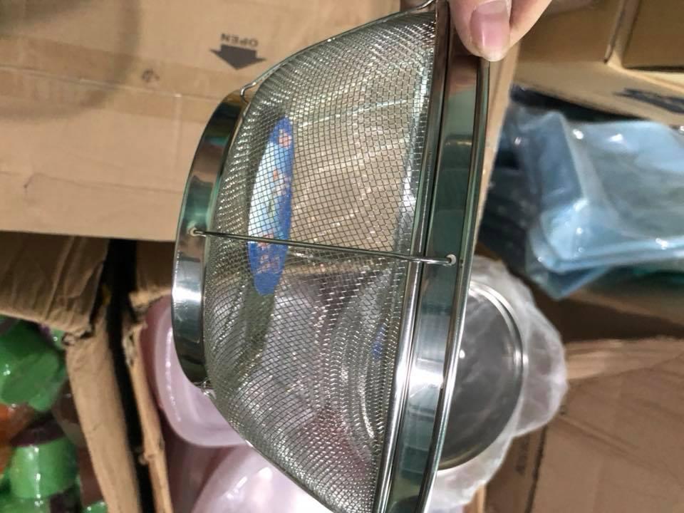 Set 02 rổ inox cao cấp tiện lợi