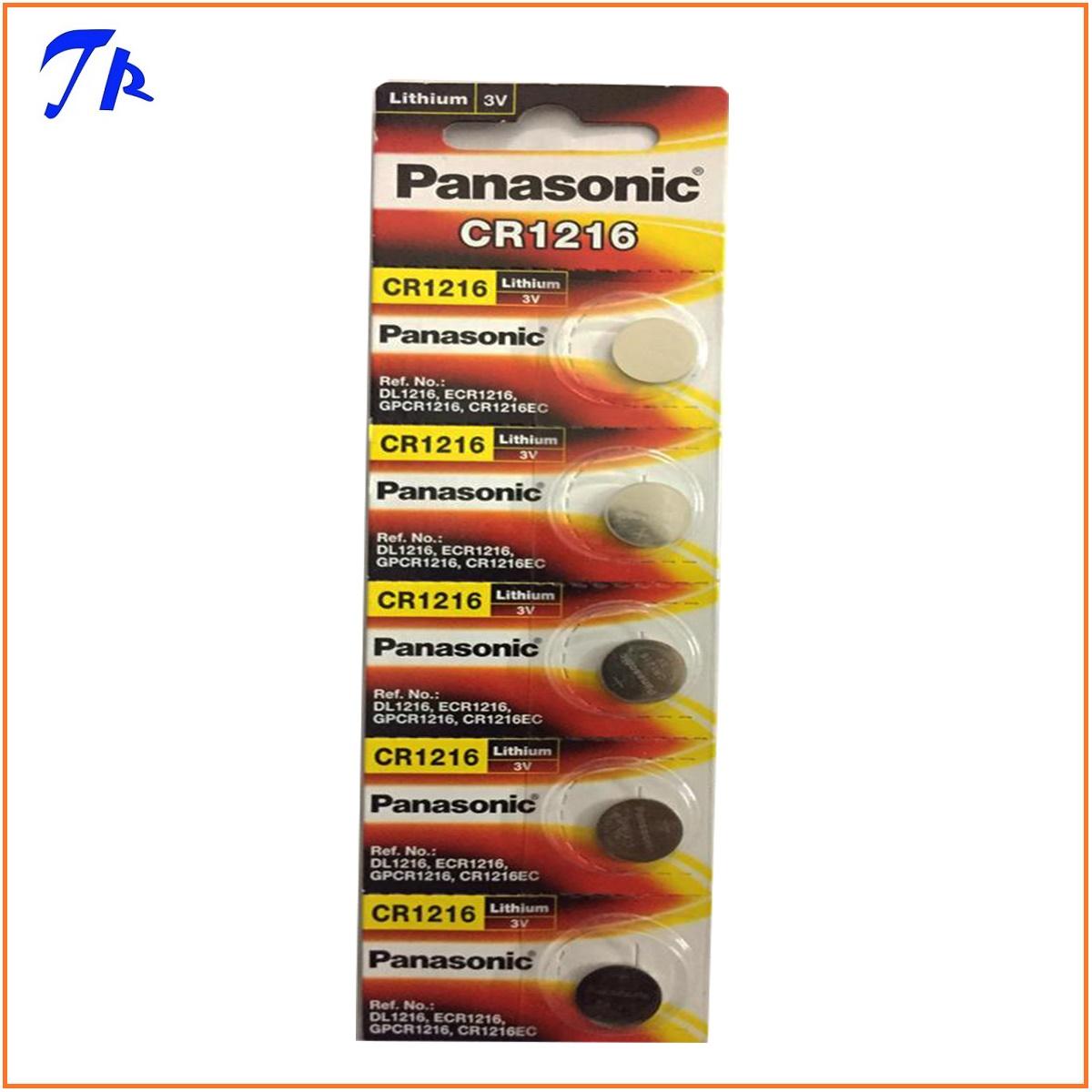 [HCM]Pin CR1216 Panasonic lithium 3v pin điều khiển remote