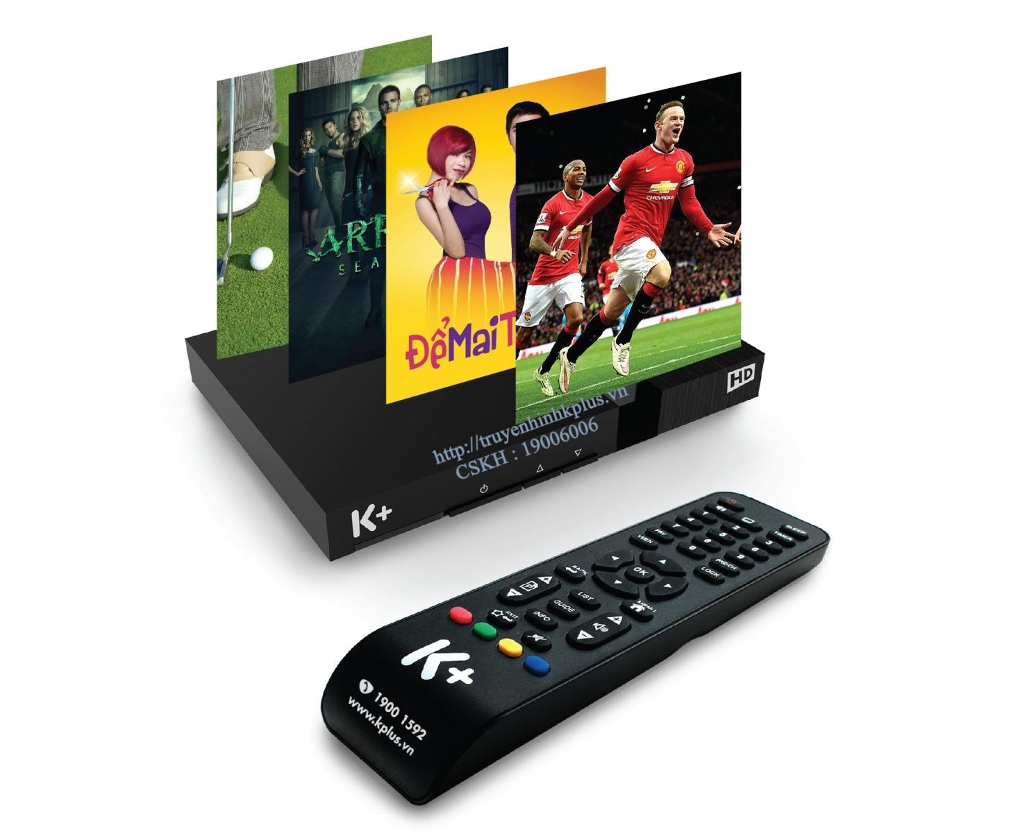 [HCM]ĐIỀU KHIỂN ĐẦU K+ HD ĐỜI 2018-HIGH QUALITY (ĐEN)