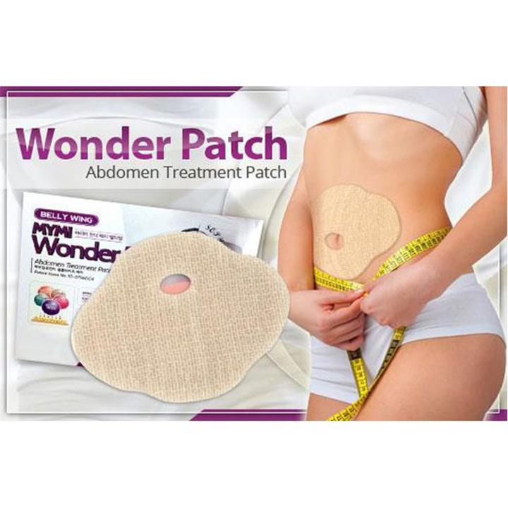[HCM]Miếng dán tan mỡ bụng - mỡ đùi Mymi Wonder pacth ( hộp 5 miếng)