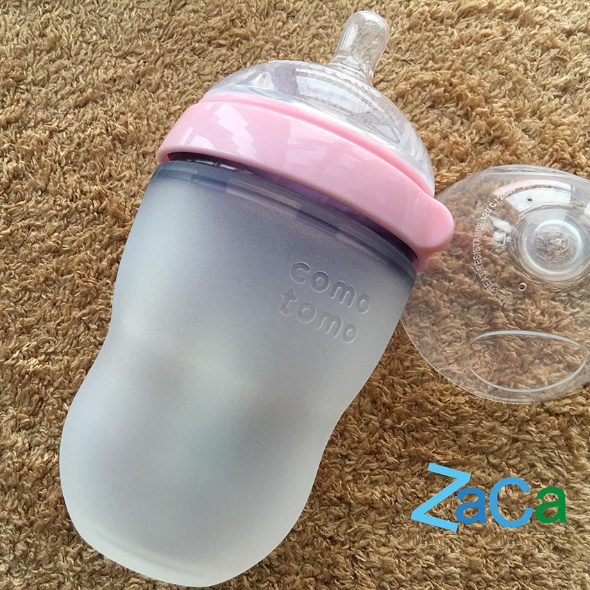 Bình sữa Comotomo 250ml đơn hồng BS022 (Hồng)
